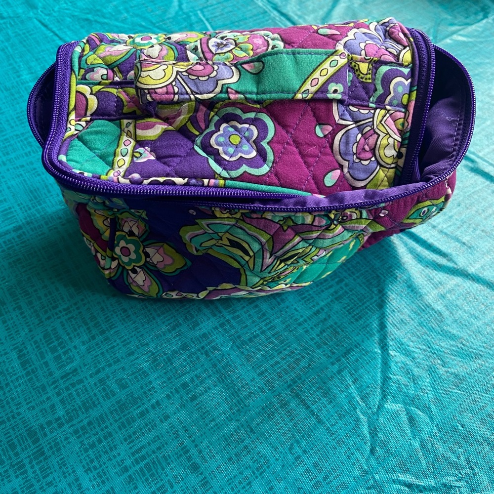 Vera Bradley travel toiletry bag